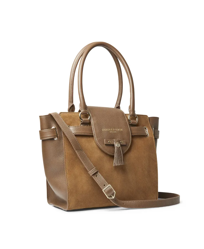 Fairfax and Favor Windsor Tote Tan-1